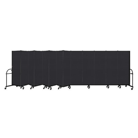 Screenflex Heavy Duty Room Divider, 13 Panel, 6 ft. H HFSL6013-DX