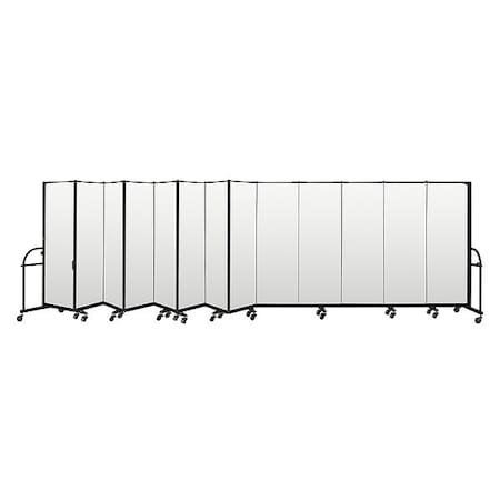 Screenflex Heavy Duty Room Divider, 13 Panel, 6 ft. H HFSL6013-DT