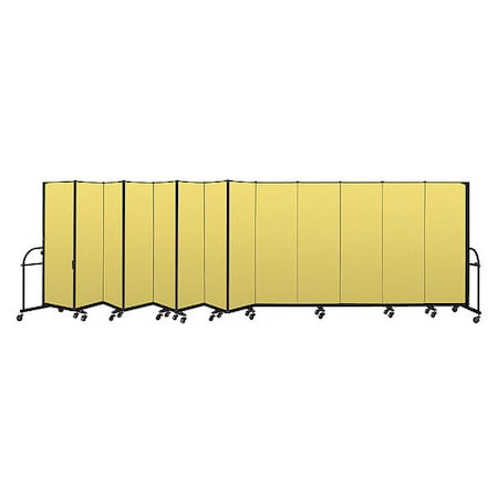 Screenflex Heavy Duty Room Divider, 13 Panel, 6 ft. H HFSL6013-DY