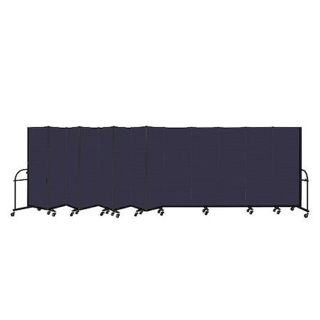 Screenflex Heavy Duty Room Divider, 13 Panel, 6 ft. H HFSL6013-DV