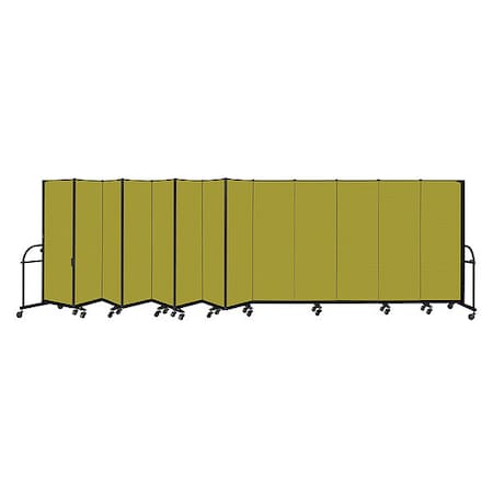 Screenflex Heavy Duty Room Divider, 13 Panel, 6 ft. H HFSL6013-DA