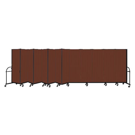 Screenflex Heavy Duty Room Divider, 13 Panel, 6 ft. H HFSL6013-DE