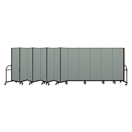 Screenflex Heavy Duty Room Divider, 13 Panel, 6 ft. H HFSL6013-VN
