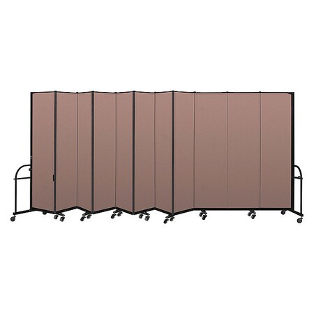 Screenflex Heavy Duty Room Divider, 11 Panel, 7 ft. 4 HFSL7411-VM