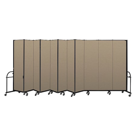 Screenflex Heavy Duty Room Divider, 11 Panel, 7 ft. 4 HFSL7411-VO
