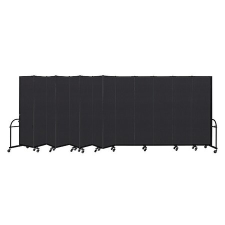Screenflex Heavy Duty Room Divider, 13 Panel, 7 ft. 4 HFSL7413-DX
