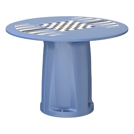 Cortech Table, 28 in H, Midnight Blue 668MBGT