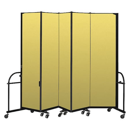 Screenflex Heavy Duty Room Divider, 5 Panel, 7 ft. 4" HFSL745-DY