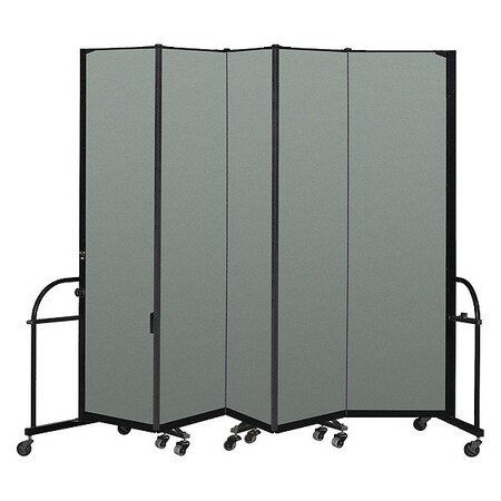 Screenflex Heavy Duty Room Divider, 5 Panel, 7 ft. 4" HFSL745-VN