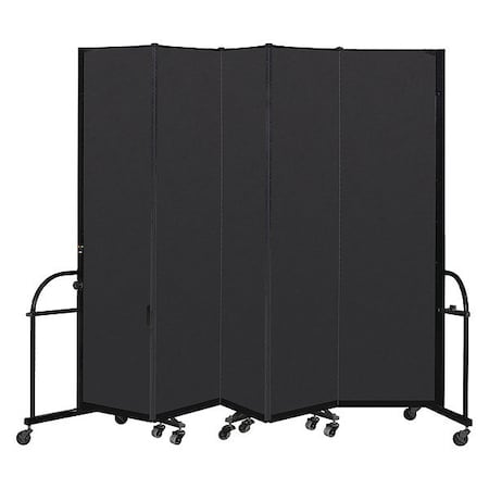 Screenflex Heavy Duty Room Divider, 5 Panel, 7 ft. 4" HFSL745-VX