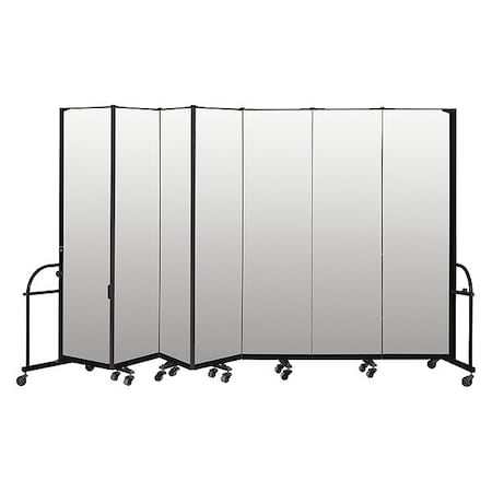 Screenflex Heavy Duty Room Divider, 7 Panel, 7 ft. 4" HFSL747-VT