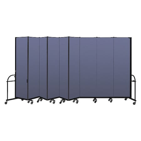 Screenflex Heavy Duty Room Divider, 9 Panel, 7 ft. 4" HFSL749-DS