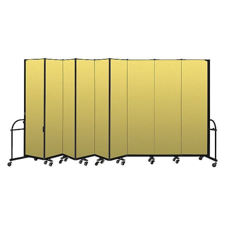 Screenflex Heavy Duty Room Divider, 9 Panel, 7 ft. 4" HFSL749-DY