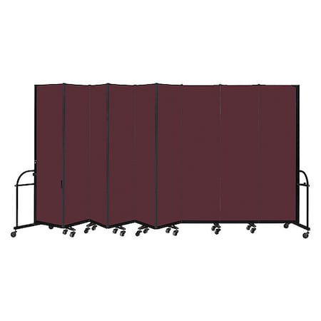 Screenflex Heavy Duty Room Divider, 9 Panel, 7 ft. 4" HFSL749-DP