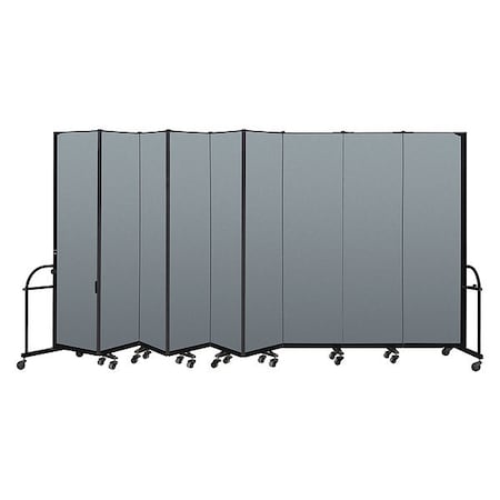 Screenflex Heavy Duty Room Divider, 9 Panel, 7 ft. 4" HFSL749-VB