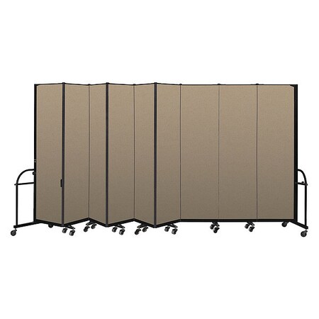 Screenflex Heavy Duty Room Divider, 9 Panel, 7 ft. 4" HFSL749-VO
