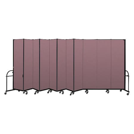 Screenflex Heavy Duty Room Divider, 11 Panel, 7 ft. 4 HFSL7411-DM