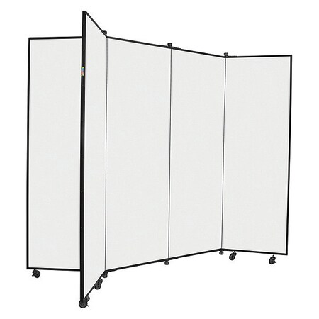 Screenflex Display Tower, 6 Panel, 6ft.5"H, White CDS686-DT