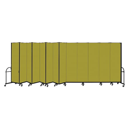 Screenflex Heavy Duty Room Divider, 13 Panel, 7 ft. 4 HFSL7413-DA