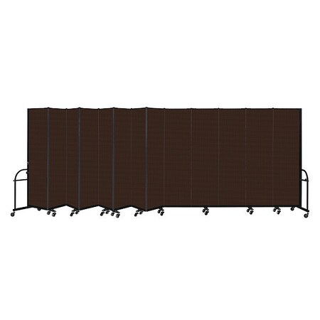 Screenflex Heavy Duty Room Divider, 13 Panel, 7 ft. 4 HFSL7413-DD