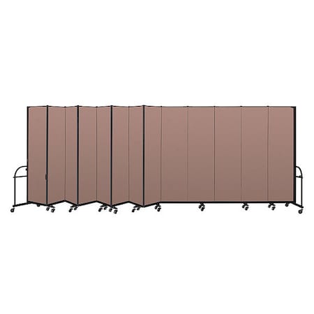 Screenflex Heavy Duty Room Divider, 13 Panel, 7 ft. 4 HFSL7413-VM