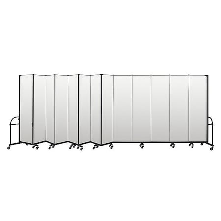 Screenflex Heavy Duty Room Divider, 13 Panel, 7 ft. 4 HFSL7413-VT