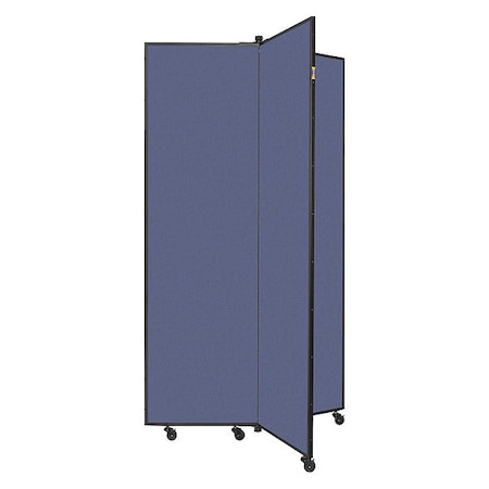 Screenflex Display Tower, 3 Panel, 5ft9"H, PrimaryBlue CDS603-DS