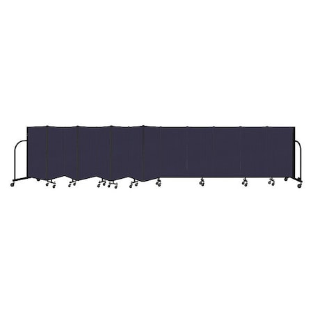 Screenflex Portable Room Divider, 13 Panel, 4 ft. H CFSL4013-DV