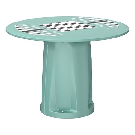 Cortech Table, 28 in H, Aqua 668AQGT
