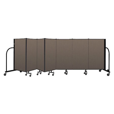Screenflex Portable Room Divider, 7 Panel, 4 ft. H CFSL407-DO
