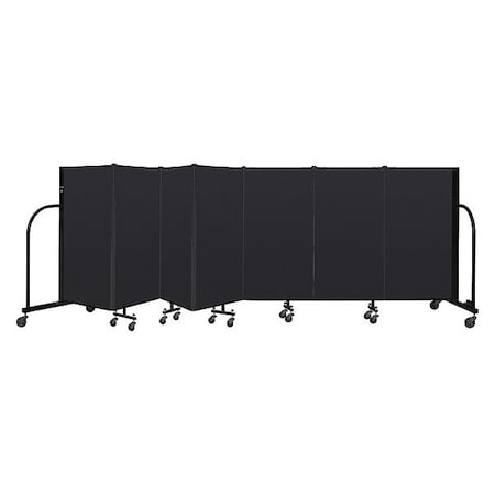 Screenflex Portable Room Divider, 7 Panel, 4 ft. H CFSL407-DX