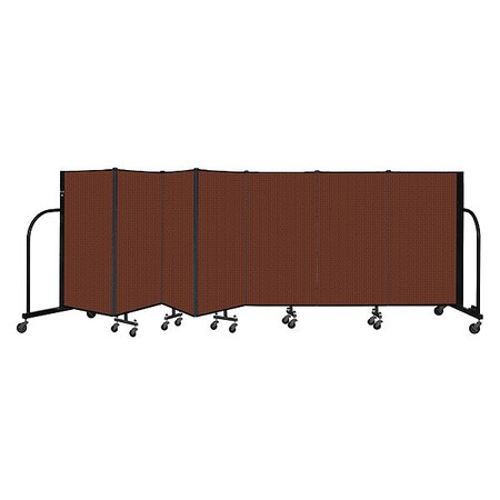 Screenflex Portable Room Divider, 7 Panel, 4 ft. H CFSL407-DE