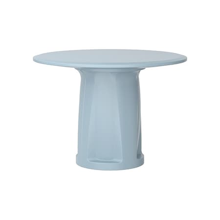 Cortech Circle Table, Polyethylene Top, Blue Gray 668BG