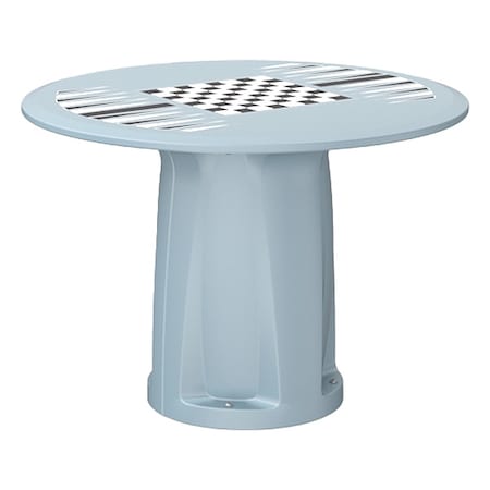 Cortech Table, 28 in H, Blue Gray 668BGGT