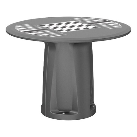 Cortech Table, 28 in H, Black 668BKGT