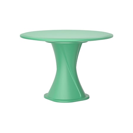 Cortech Circle Table, Polyethylene Top, Green 670GN
