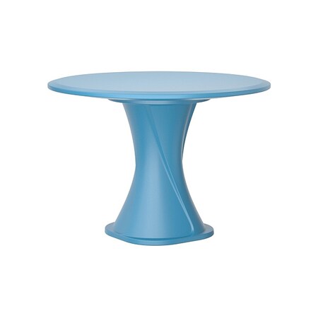 Cortech Circle Table, Polyethylene Top, Slate Blue 670SB