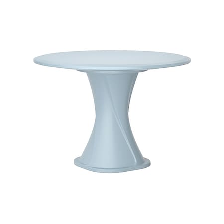 Cortech Circle Table, Polyethylene Top, Blue Gray 670BG