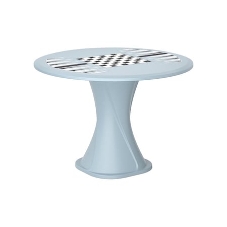 Cortech Table, 29 in H, Blue Gray 670BGGT