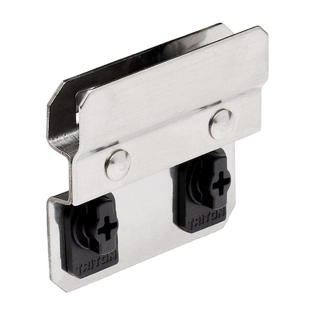 Triton Products Stainless Steel BinClip for Stainless Steel LocBoard, PK3 67500