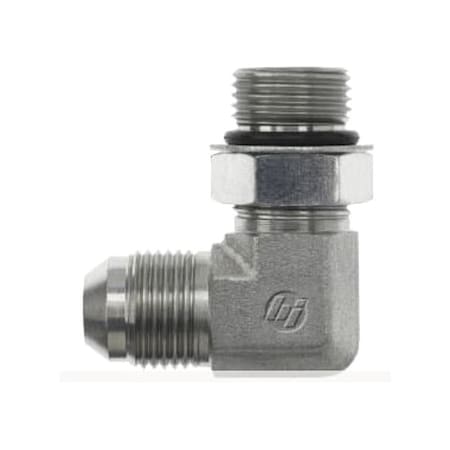 Brennan Industries Stainless Hydraulic Adapter, 1.94 in L 6801-12-12-NWO-SS