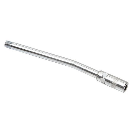 Lumax Grease Gun Extension Pipe, 6", 1/8" NPT x 3/8-32 UNEF LX-1433