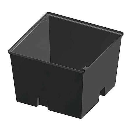 Peabody Engineering Tank Containment Basin Only 825gal, Base L60 in xW60 in xH50 in , Black 253-33343
