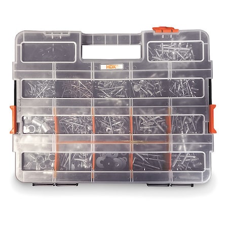 Marson Fastener Refill Kit For Truck Cab Repair, Assrtd Styles, 3/16" And 1/4" TRUCK CAB REPAIR KIT REFILL