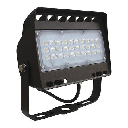 Eiko 09620 - FLJ-5C-30K-Y-U 09620 LED FLOODLIGHT MINI 50W 3K BRONZE YOKE Outdoor Flood LED Fixture