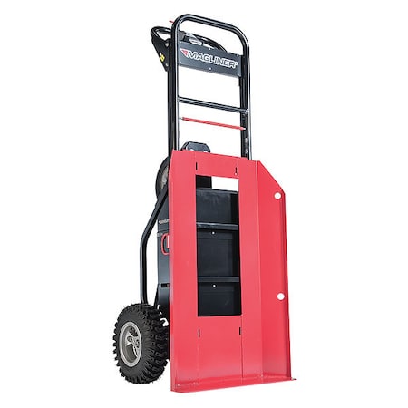Magliner Motorized Hand Truck, Cyl. Plt, Agg Pneu MHT75CB