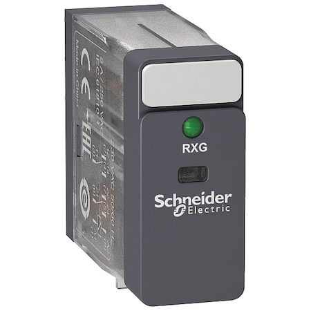 Schneider Electric Plug-In, Plug-In Relay, Square, 5 A, 8 Pins, Quick Connect RXG23F7