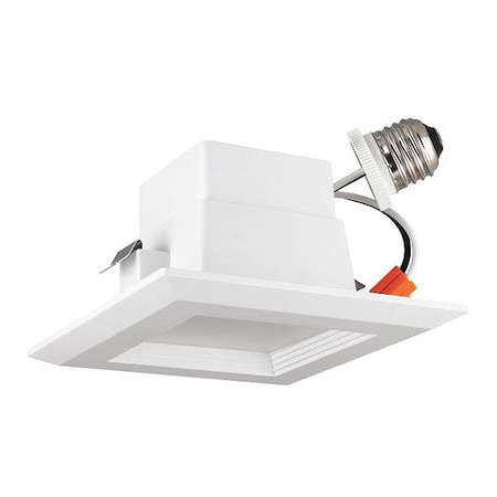 Sunlite Square LED Retrofit Fixture, 4000K, Cool W LFX/RDL/4S/10W/D/E/40K