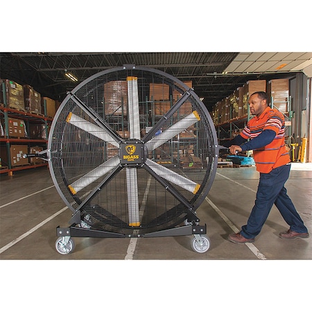 Big Ass Fans Portable Floor Fans 6 5 Ft Dia Steel F Bj1 0601