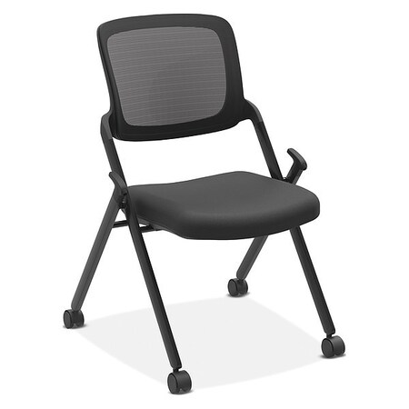 Hon Assemble Mesh Back Nesting/Stacking Chair,  BSXVL304BLK